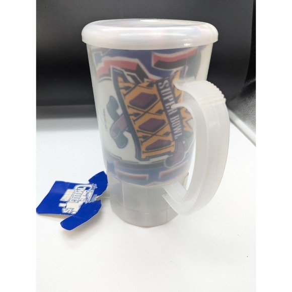 Vintage 1997 New England Patriots XXXI Super Bowl Original Mug T's T-shirt - Picture 4 of 6